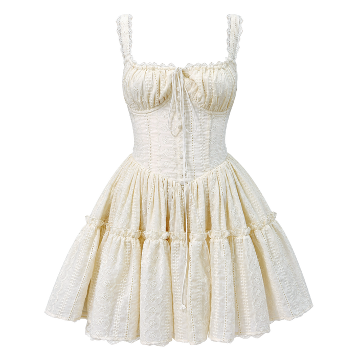 Vintage Bloom Flowy Dress