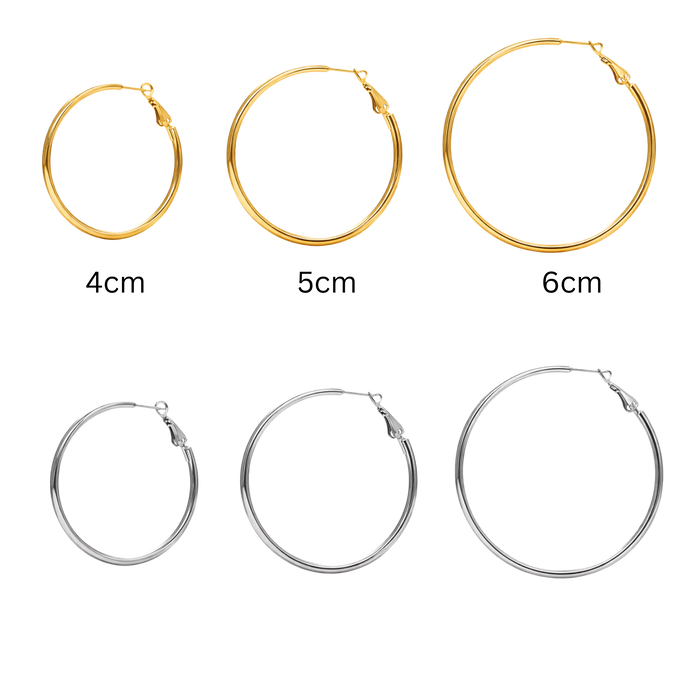 The Essential Luxe Hoops