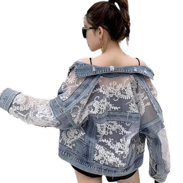 Lace & Denim Jacket