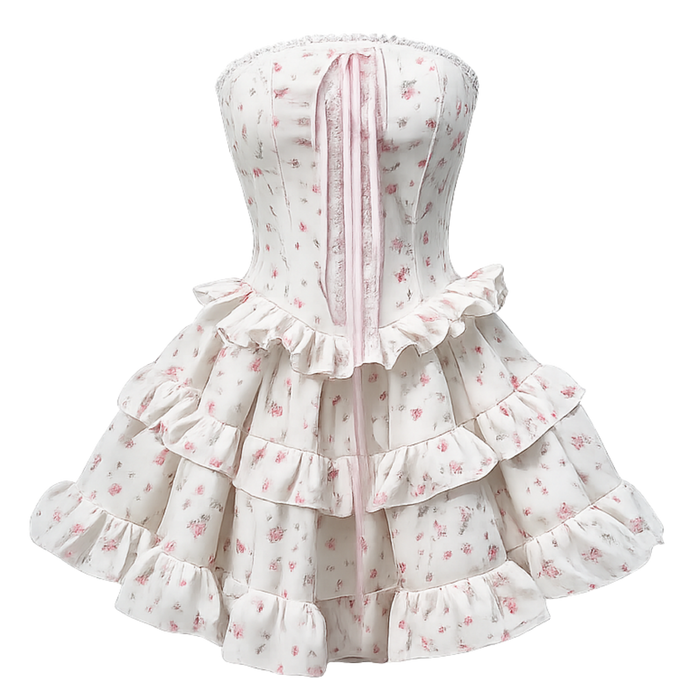 Dollhouse Floral Mini Dress