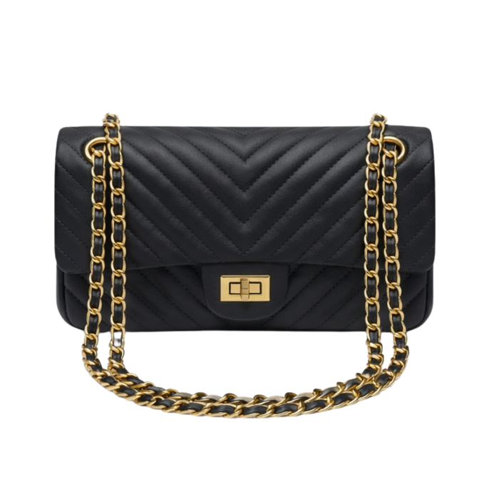 Chevron Classic Chain Bag
