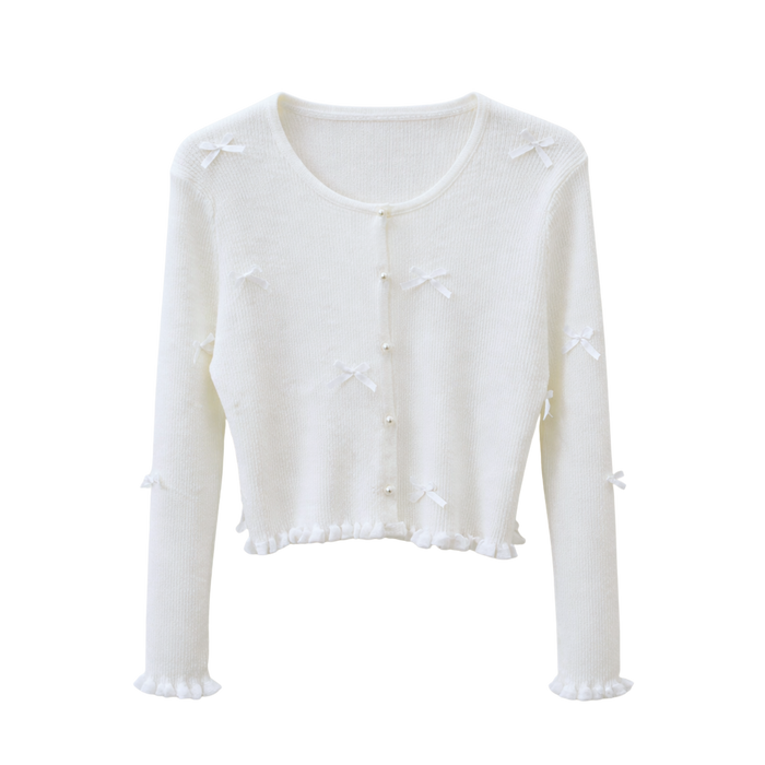 Evie Bow Cardigan