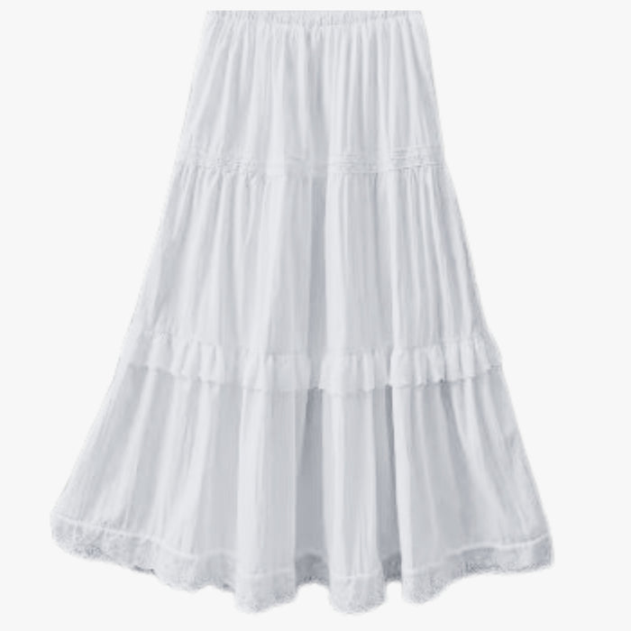 Lila Flounce Maxi Skirt - DISCONTINUED