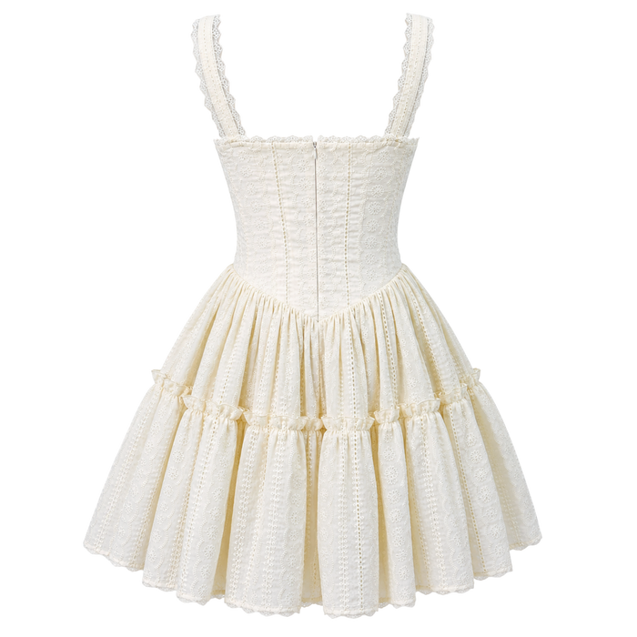 Vintage Bloom Flowy Dress