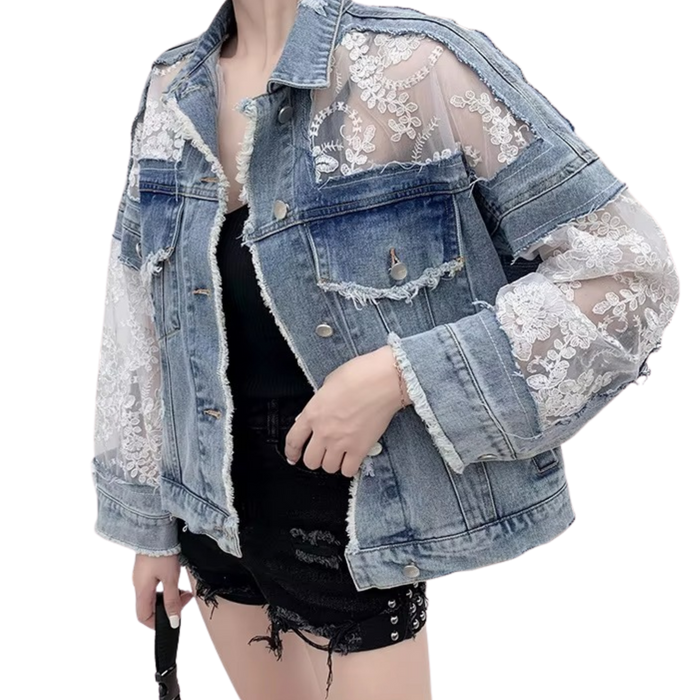 Lace & Denim Jacket