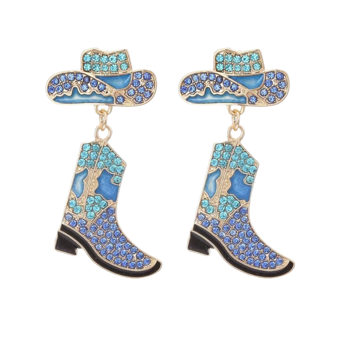 Stampede Cowgirl Earrings