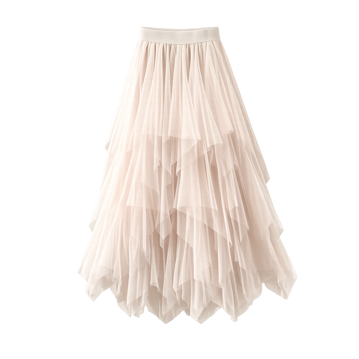 Rosewater Tulle Skirt