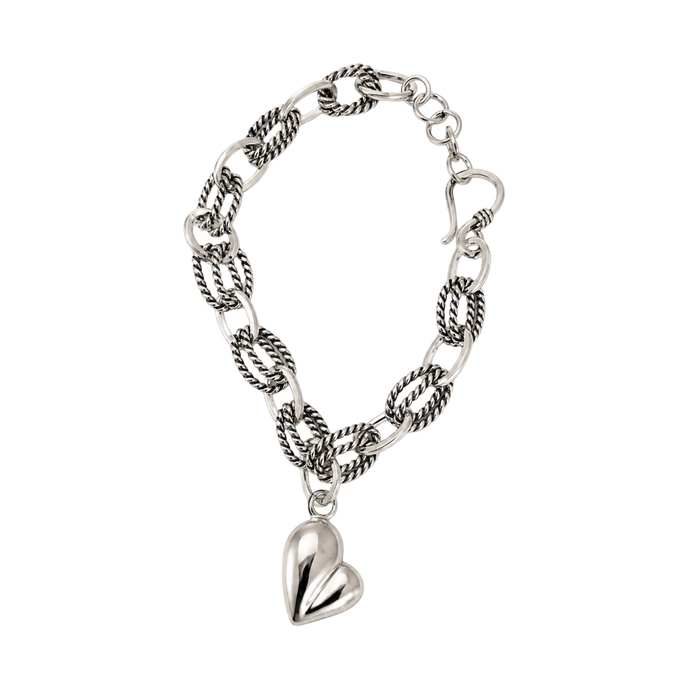 Lover Girl Sterling Silver Bracelet