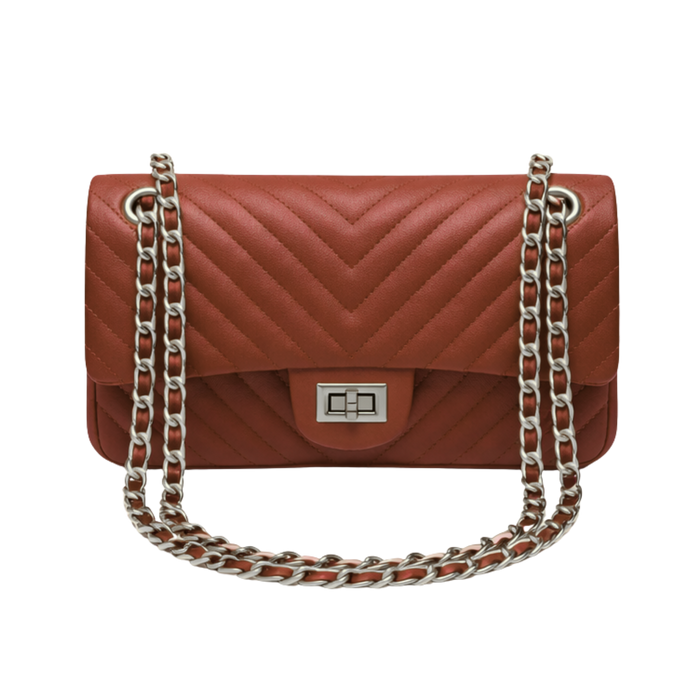 Chevron Classic Chain Bag