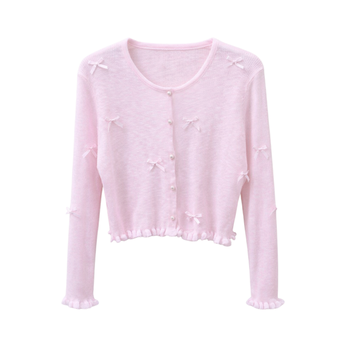 Evie Bow Cardigan