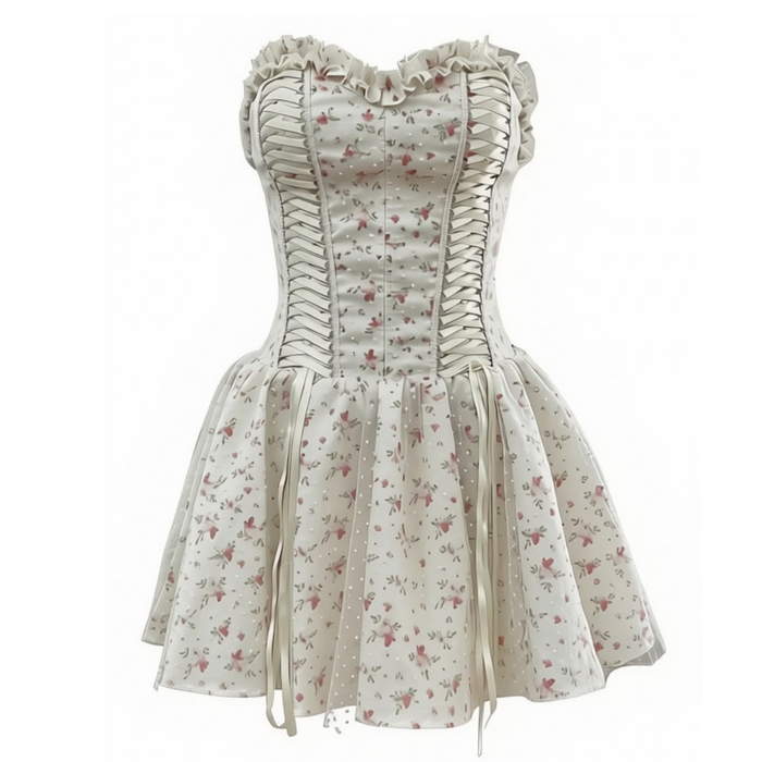 The Rosebud Dollhouse Mini Dress