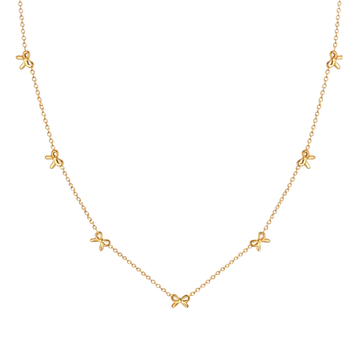 Dainty Bowknot Necklace