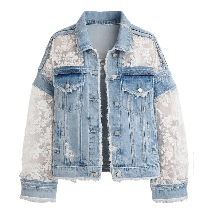 Lace & Denim Jacket