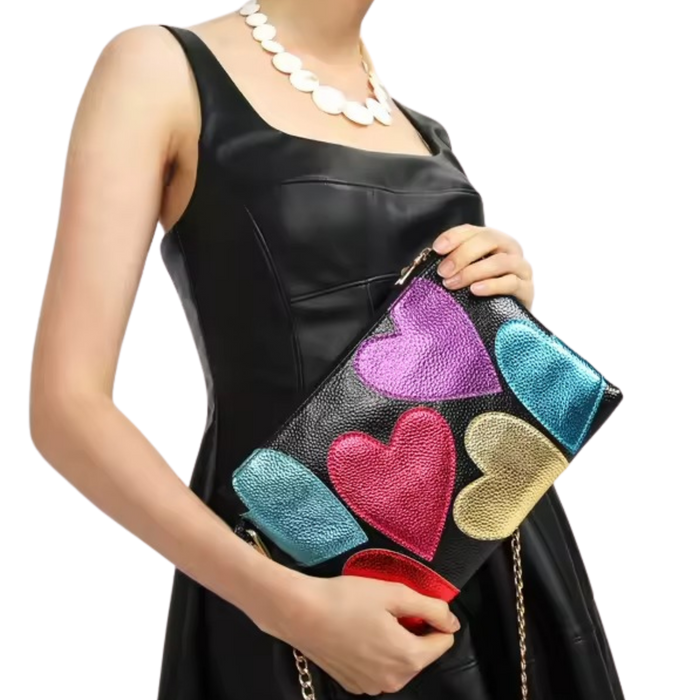 Hearts Belle Clutch