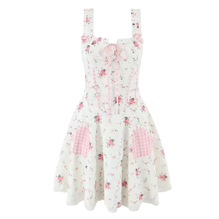 Garden Bloom Mini Dress