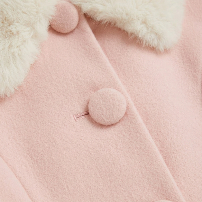The Mademoiselle Pink Fur Coat