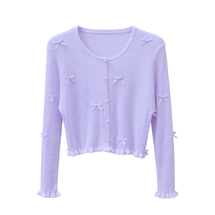 Evie Bow Cardigan