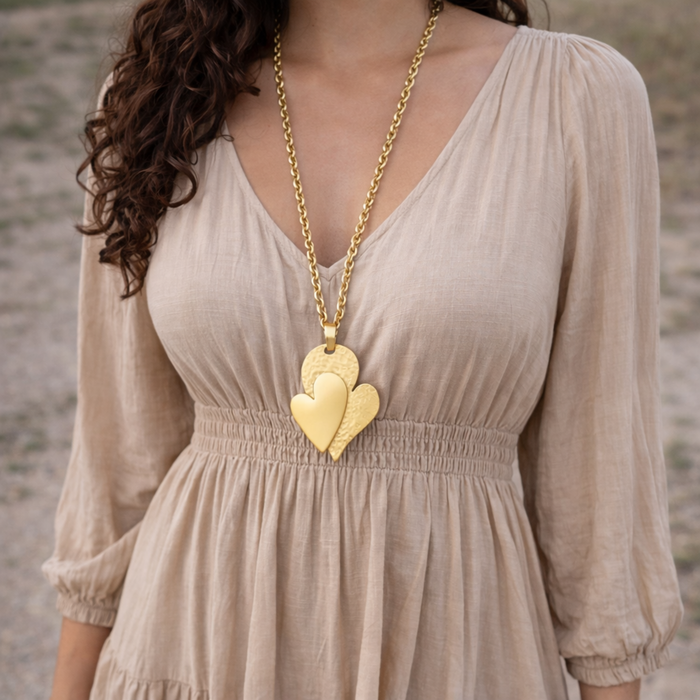 Two Beats Long Necklace