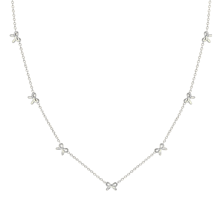 Dainty Bowknot Necklace