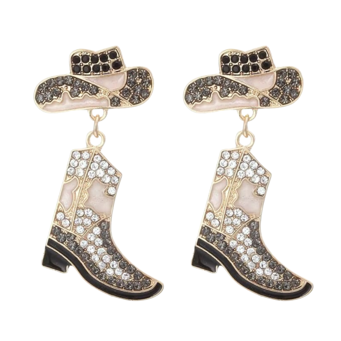 Stampede Cowgirl Earrings