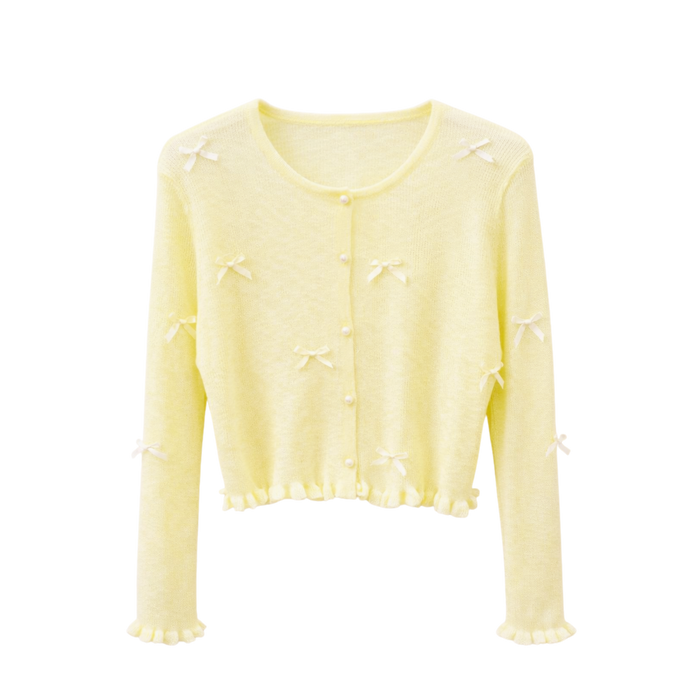 Evie Bow Cardigan