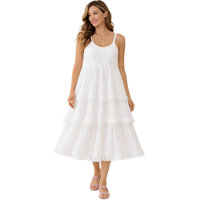 Lily Lace Midi Dress