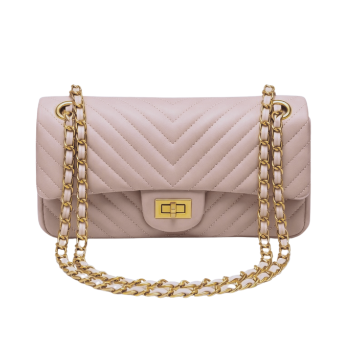 Chevron Classic Chain Bag
