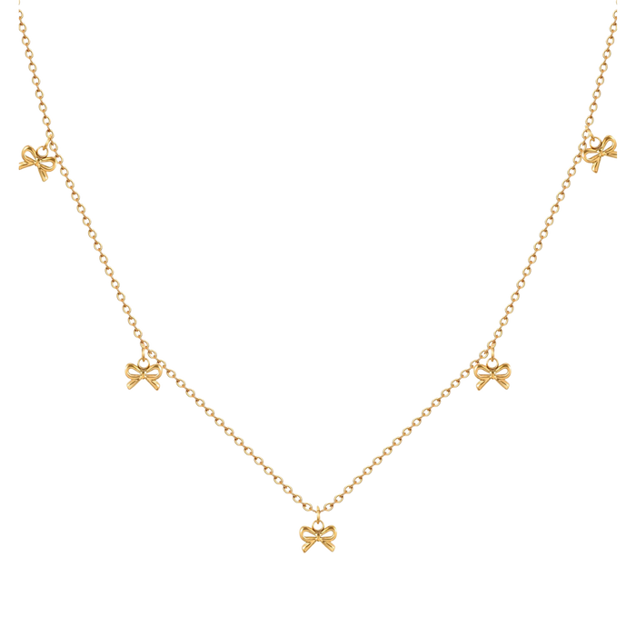 Dainty Bowknot Necklace