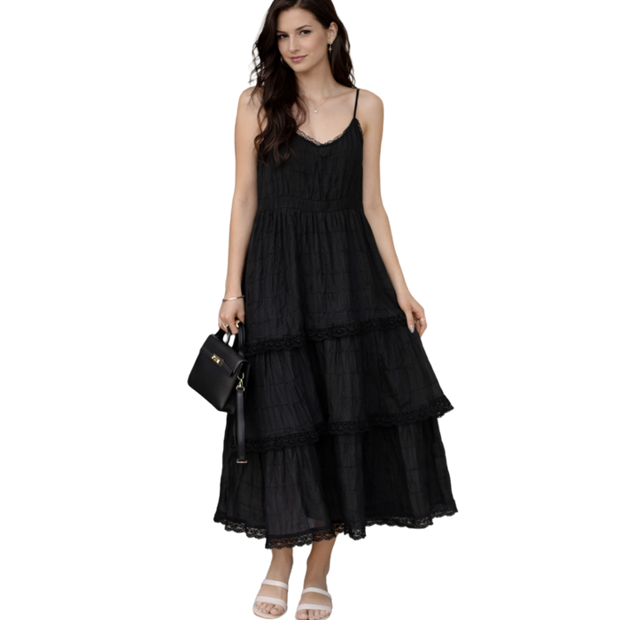 Lily Lace Midi Dress