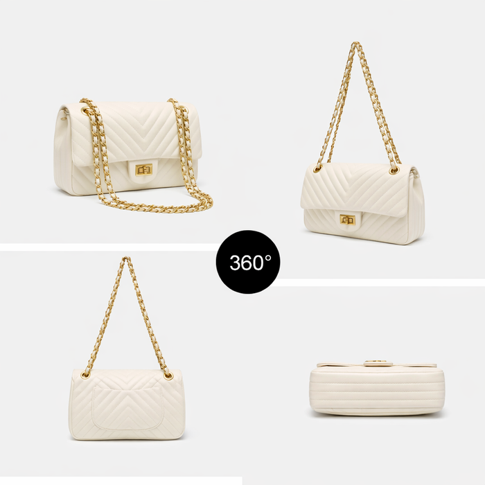 Chevron Classic Chain Bag