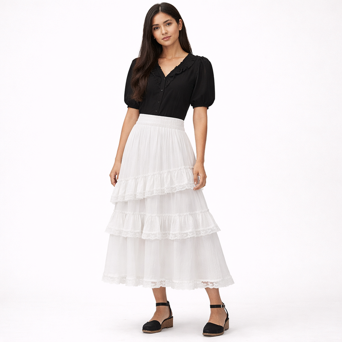 Vienna Ruffle Skirt - DISCONTINUED