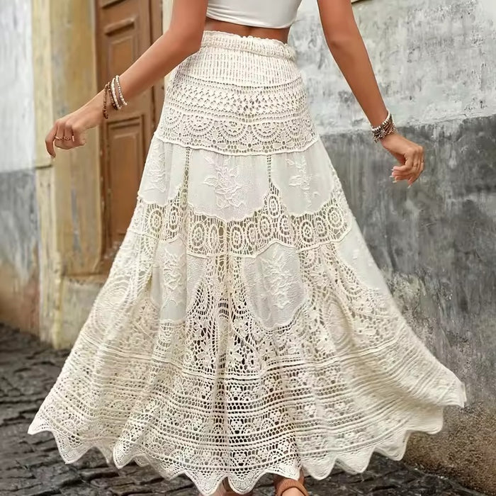 Florence Lace Maxi Skirt