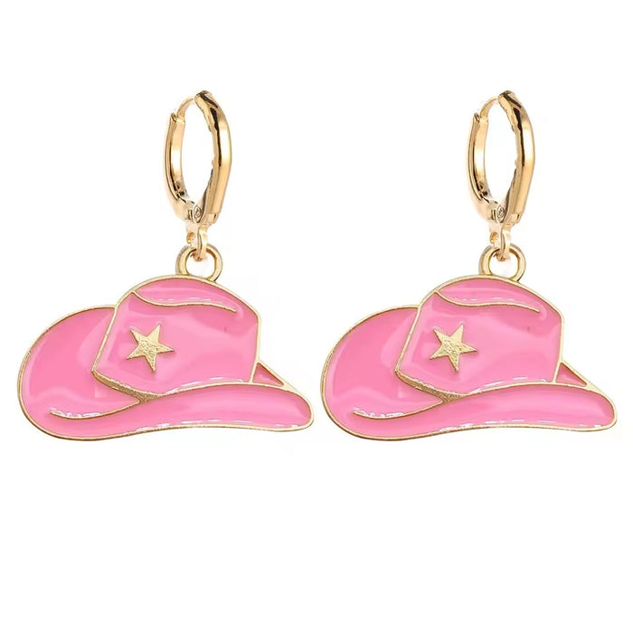 Stampede Cowgirl Earrings