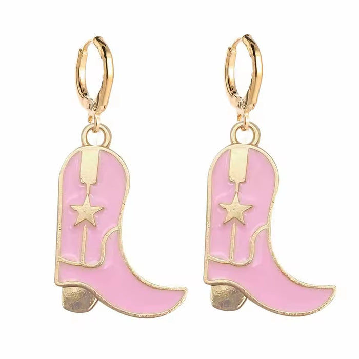 Stampede Cowgirl Earrings