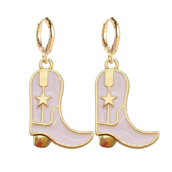 Stampede Cowgirl Earrings