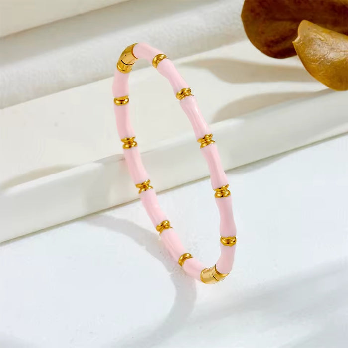Colored Bamboo Bangles