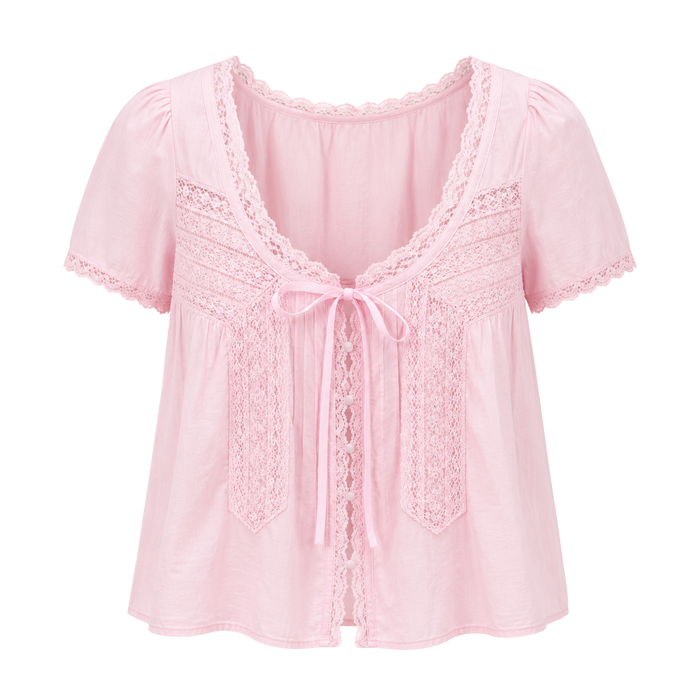 Jodie Lace Trim Top
