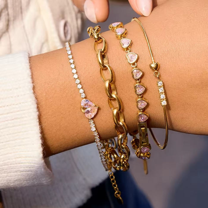 Enchanted Heart Bracelet